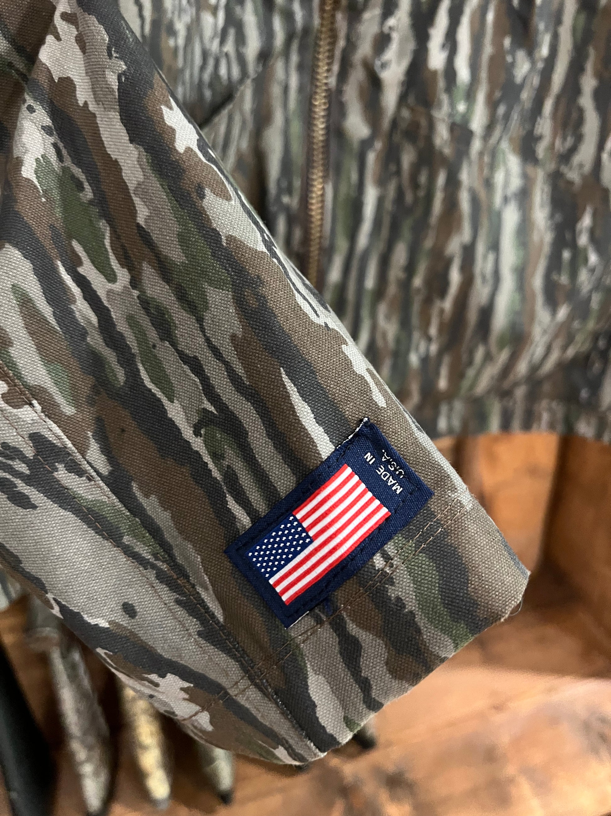 Waxed Canvas Wader Jacket - Realtree Original/Waxed Canvas Back