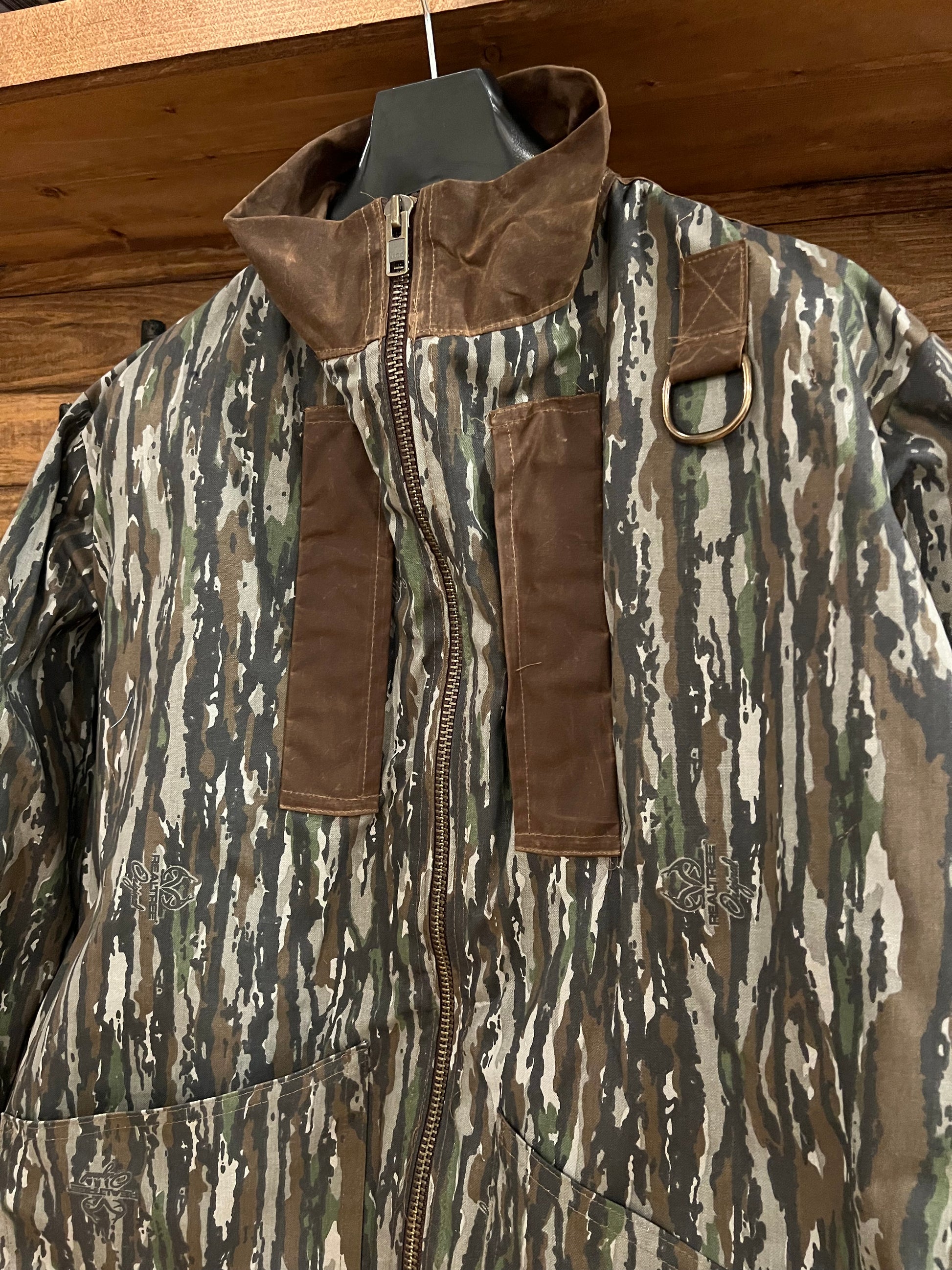 Waxed Canvas Wader Jacket - Realtree Original/Waxed Canvas Back