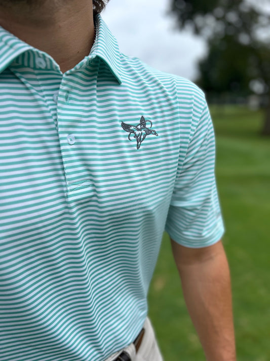 Halo x Coosa Cotton Polo - Green